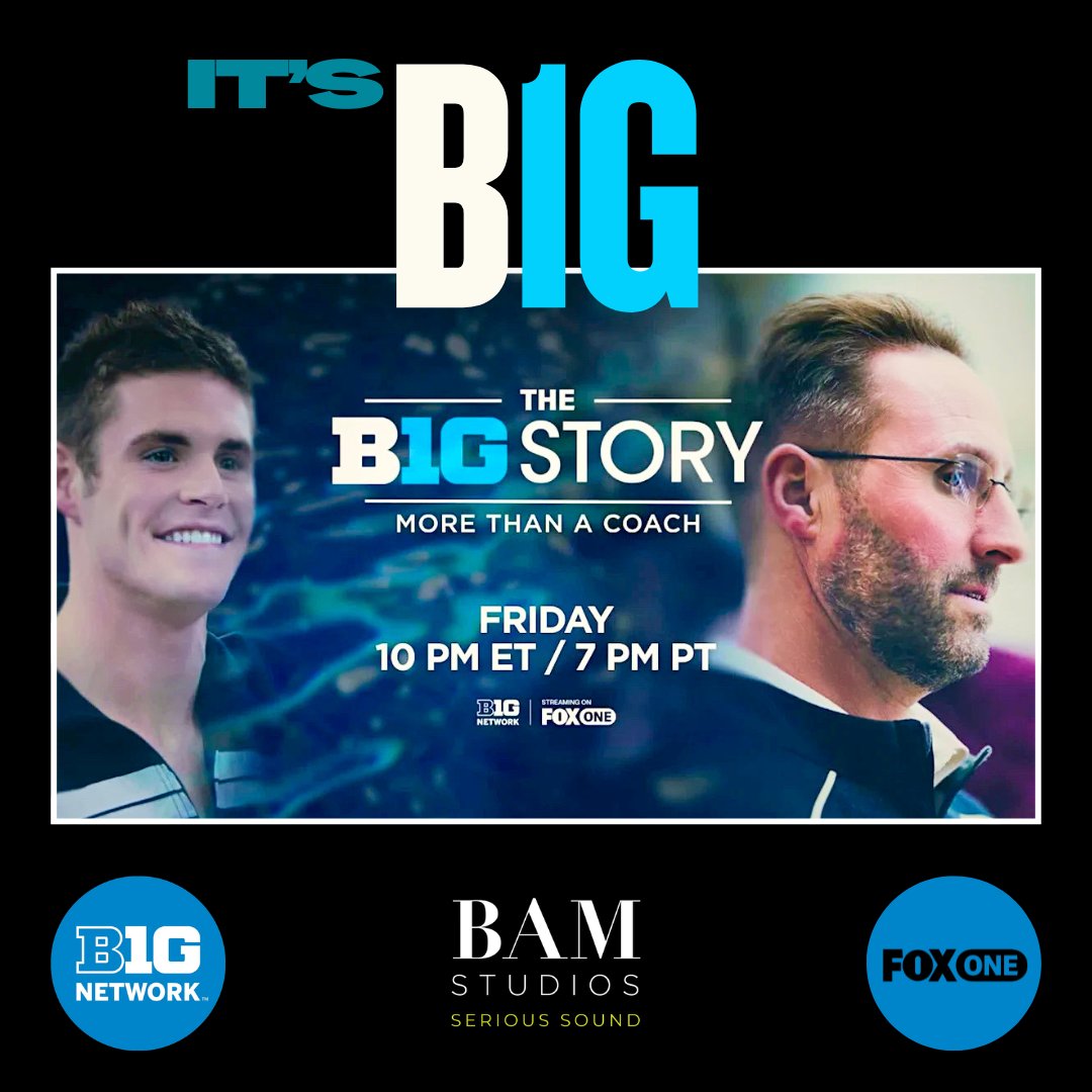 BAM Mixes "The B1G Story: More Than A Coach"