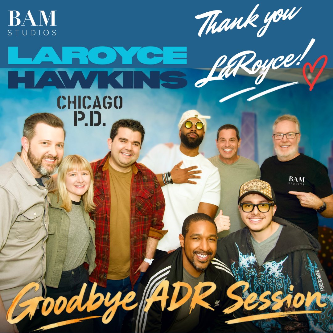 LaRoyce Hawkins’ Goodbye ADR Session at BAM!