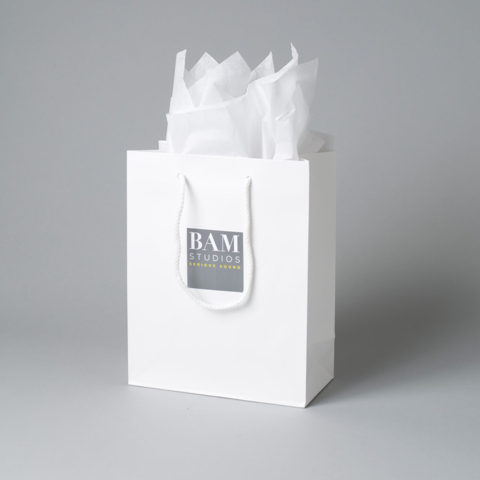 A BAM Studios gift bag