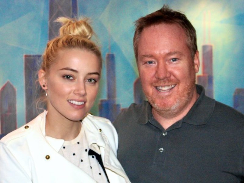 Amber Heard at BAM Studios