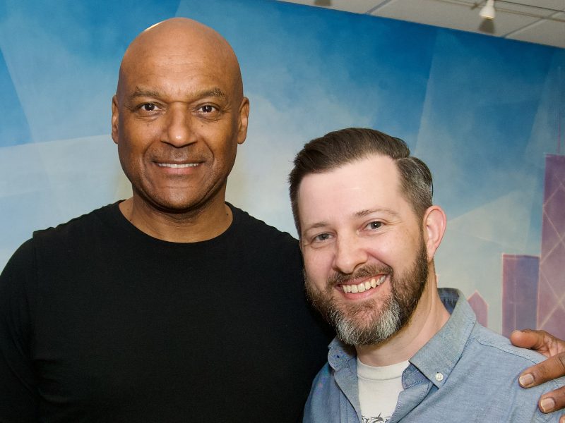 Colin Salmon at BAM Studios