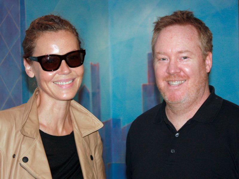 Connie Nielsen at BAM Studios