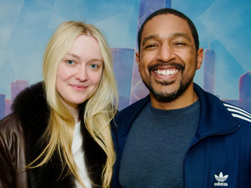 Dakota Fanning at BAM Studios