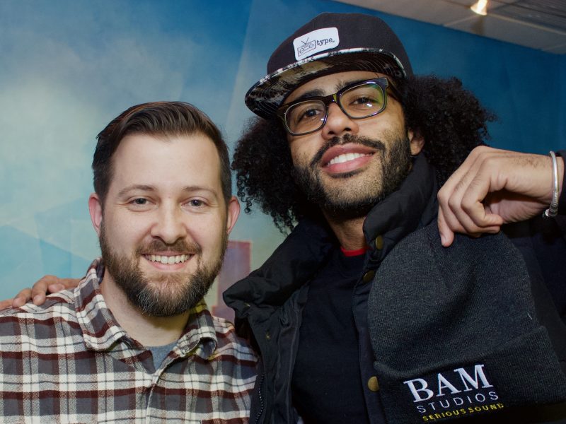 Daveed Diggs at BAM Studios