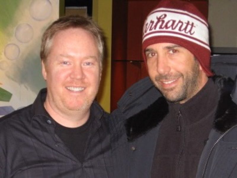 David Schwimmer at BAM Studios