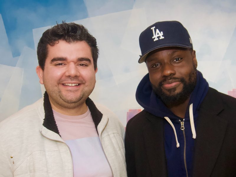 Dayo Okeniyi at BAM Studios