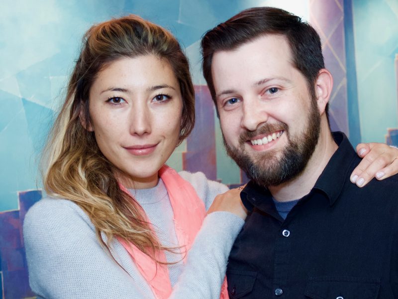 Dichen Lachman at BAM Studios