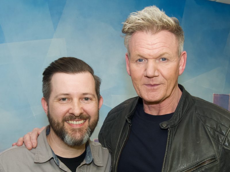 Gordon Ramsay at BAM Studios