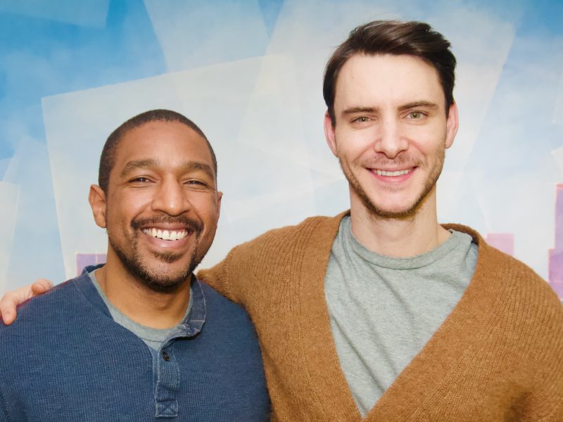 Harry Lloyd at BAM Studios