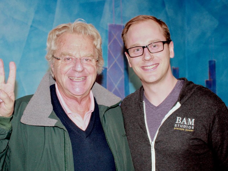Jerry Springer at BAM Studios