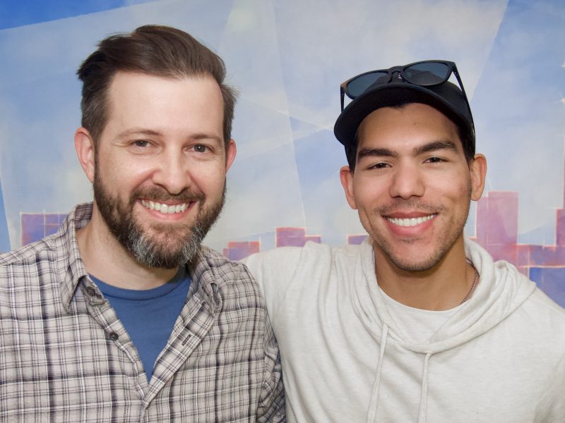 Jon Seda Jr. at BAM Studios