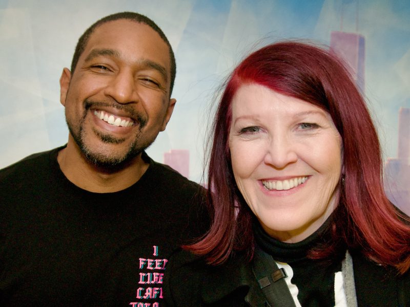 Kate Flannery at BAM Studios