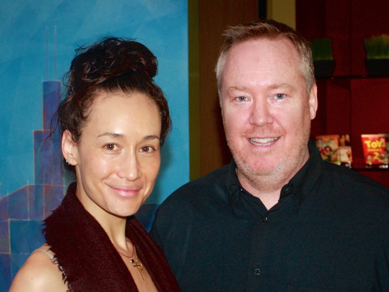 Maggie Q at BAM Studios