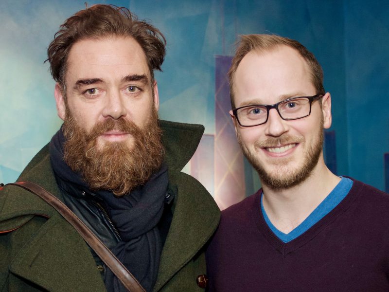 Marton Csokas at BAM Studios