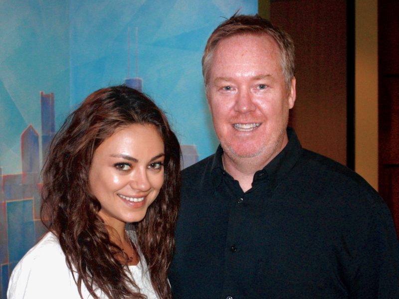 Mila Kunis at BAM Studios