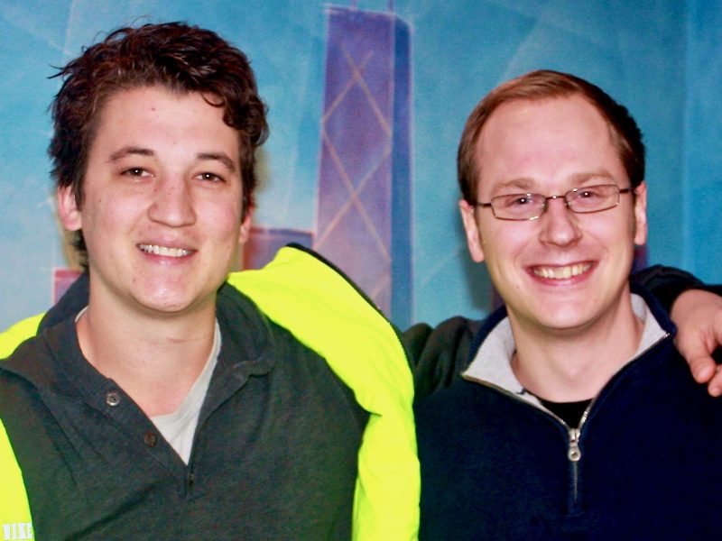 Miles Teller at BAM Studios