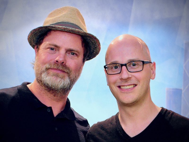 Rainn Wilson at BAM Studios