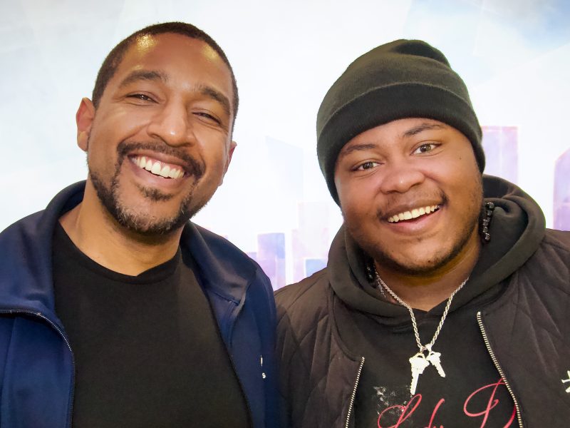 Shamon Brown Jr. at BAM Studios