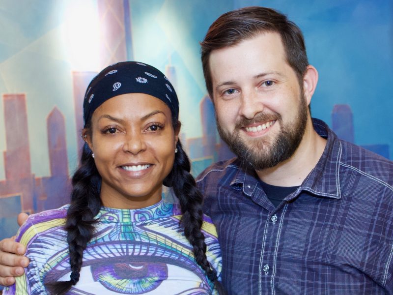 Taraji P. Henson at BAM Studios