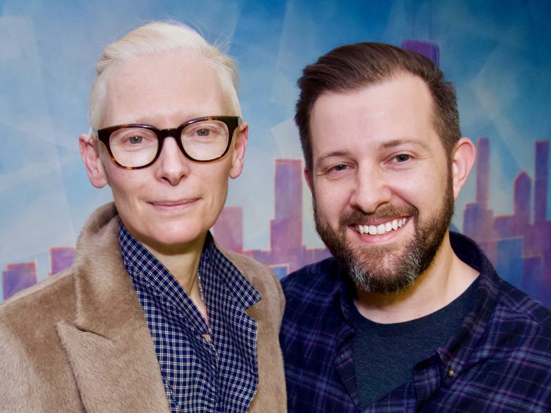 Tilda Swinton at BAM Studios