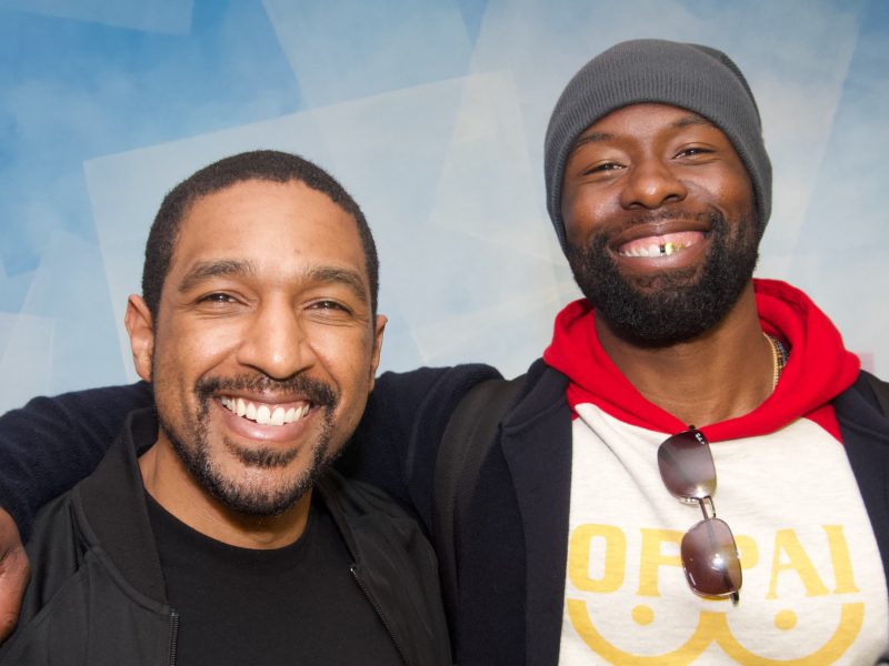 Trevante Rhodes at BAM Studios