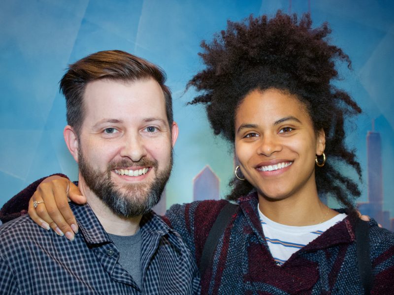 Zazie Beetz at BAM Studios