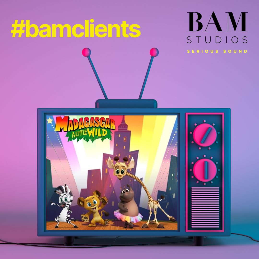 Dreamworks "Madagascar: A Little Wild" records at BAM!
