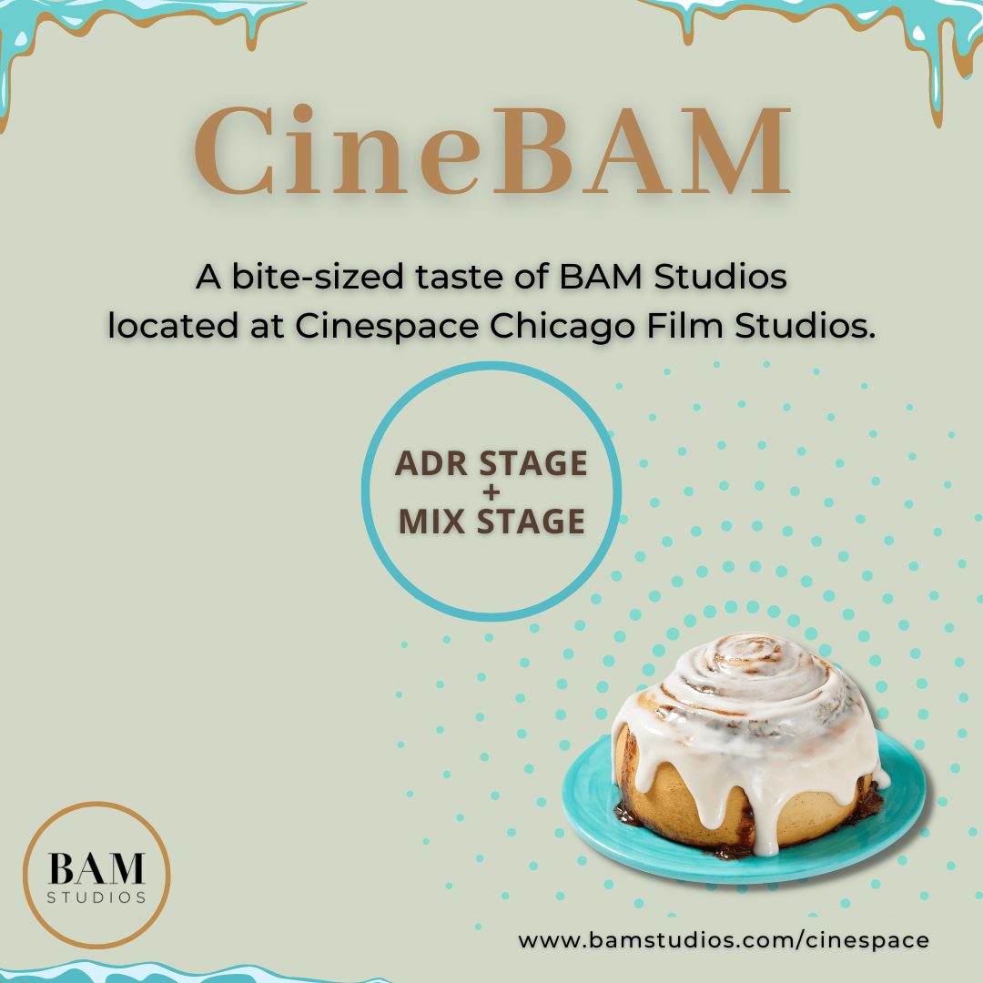 ADR + Mix at CineBAM! A bite-sized taste of BAM!