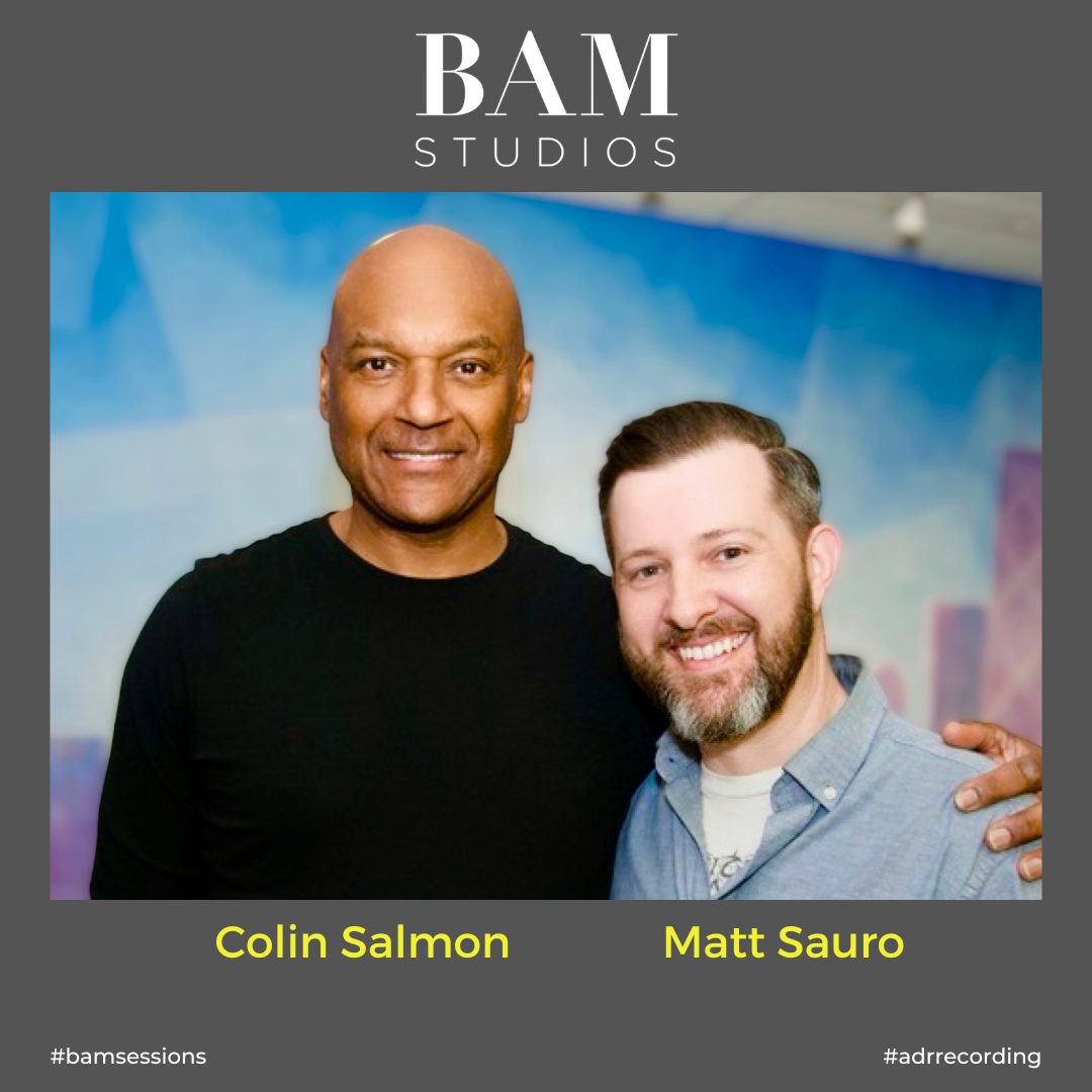 Colin Salmon records at BAM!