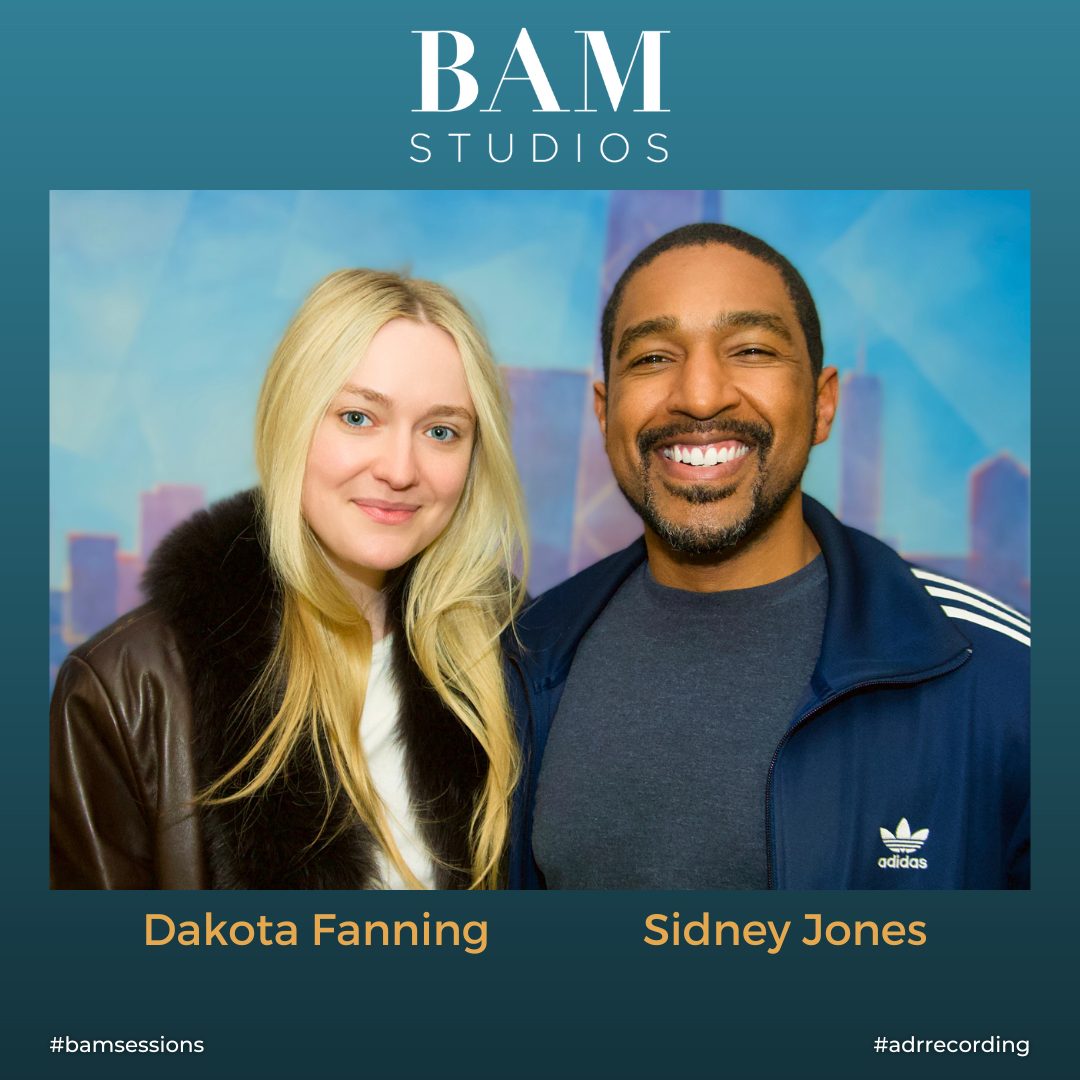 Actress Dakota Fanning records at BAM!