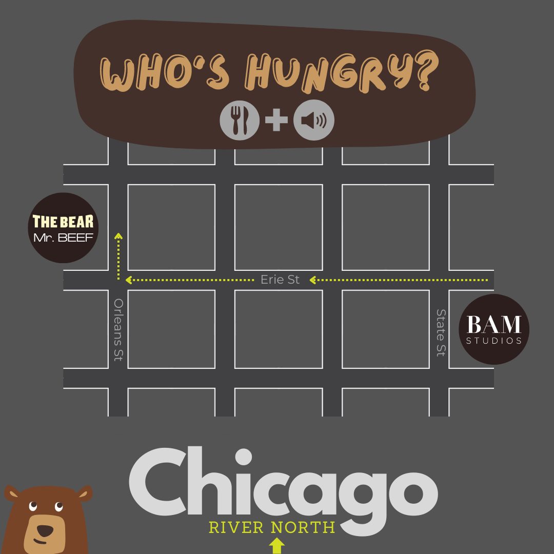 BAM, Mr. Beef and "The Bear"! Who's Hungry?