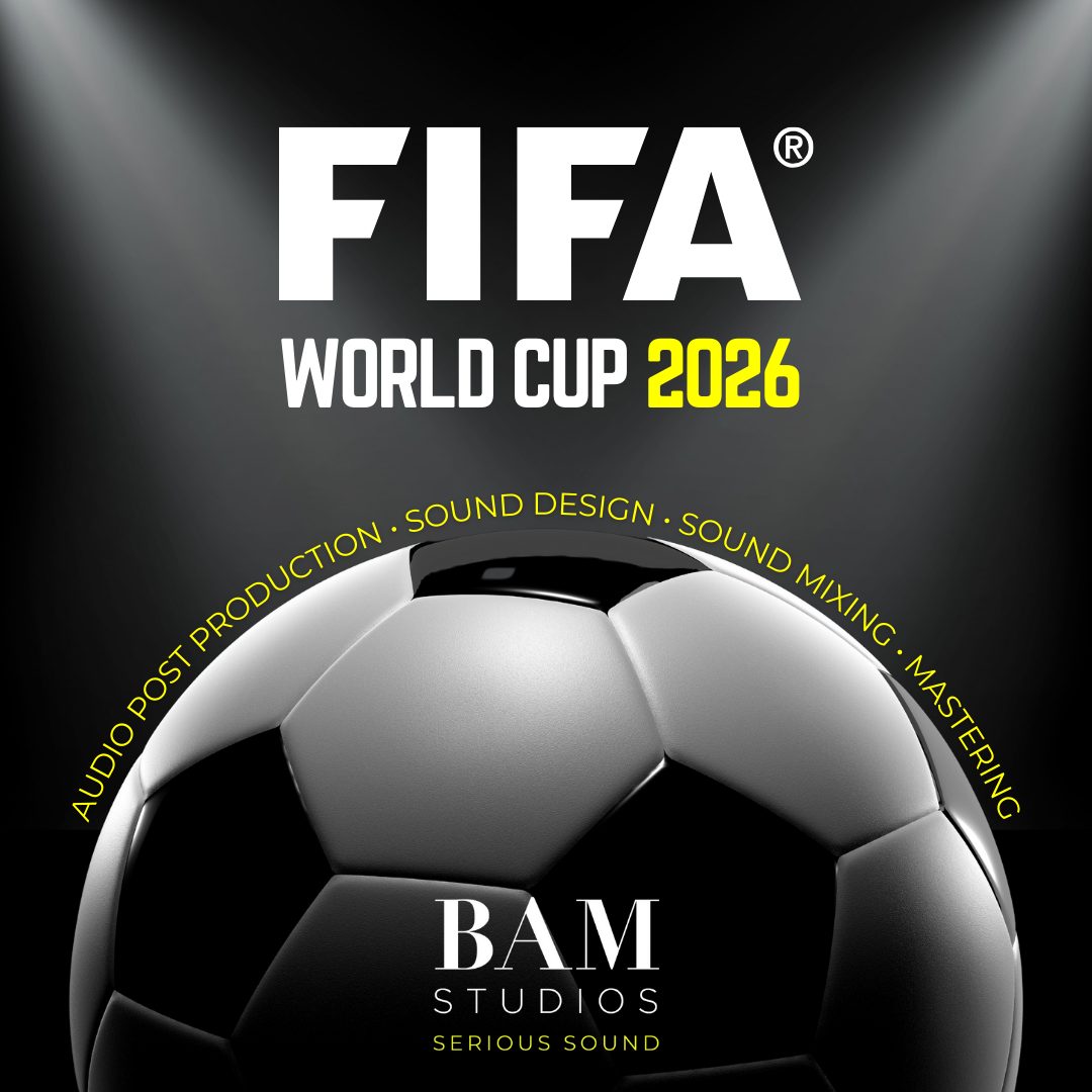 BAM brings the FIFA 2026 World Cup to life with Sound!