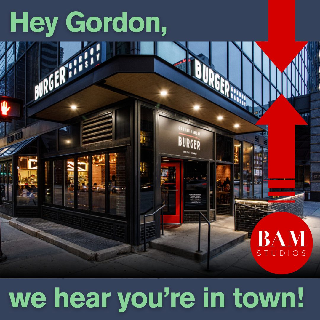 Gordon Ramsay's in town!