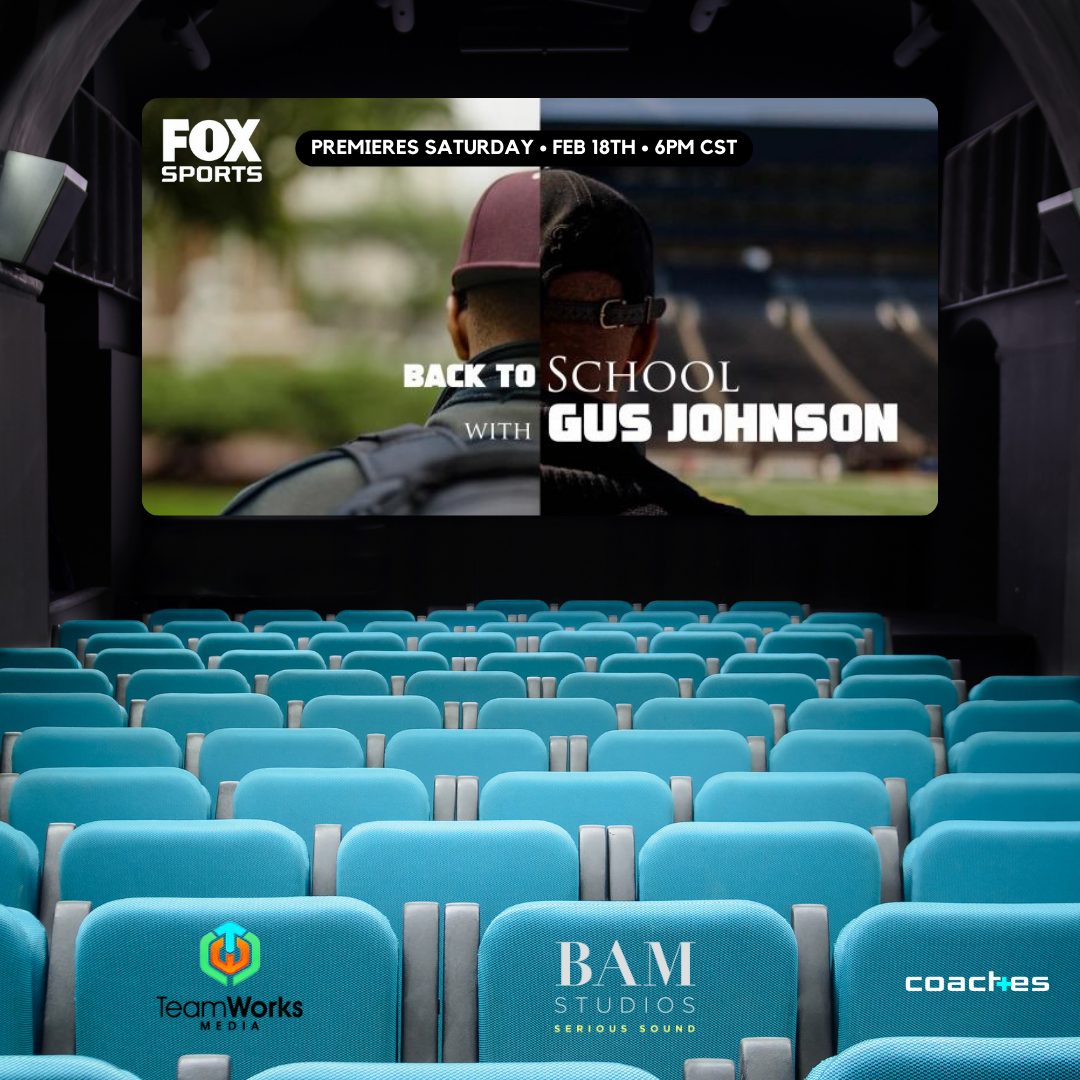 Fox Sports Gus Johnson Documentary premieres tomorrow!