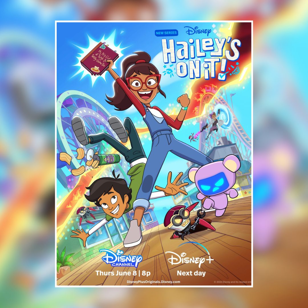 BAM records ADR for Disney+'s "Hailey's On It"!