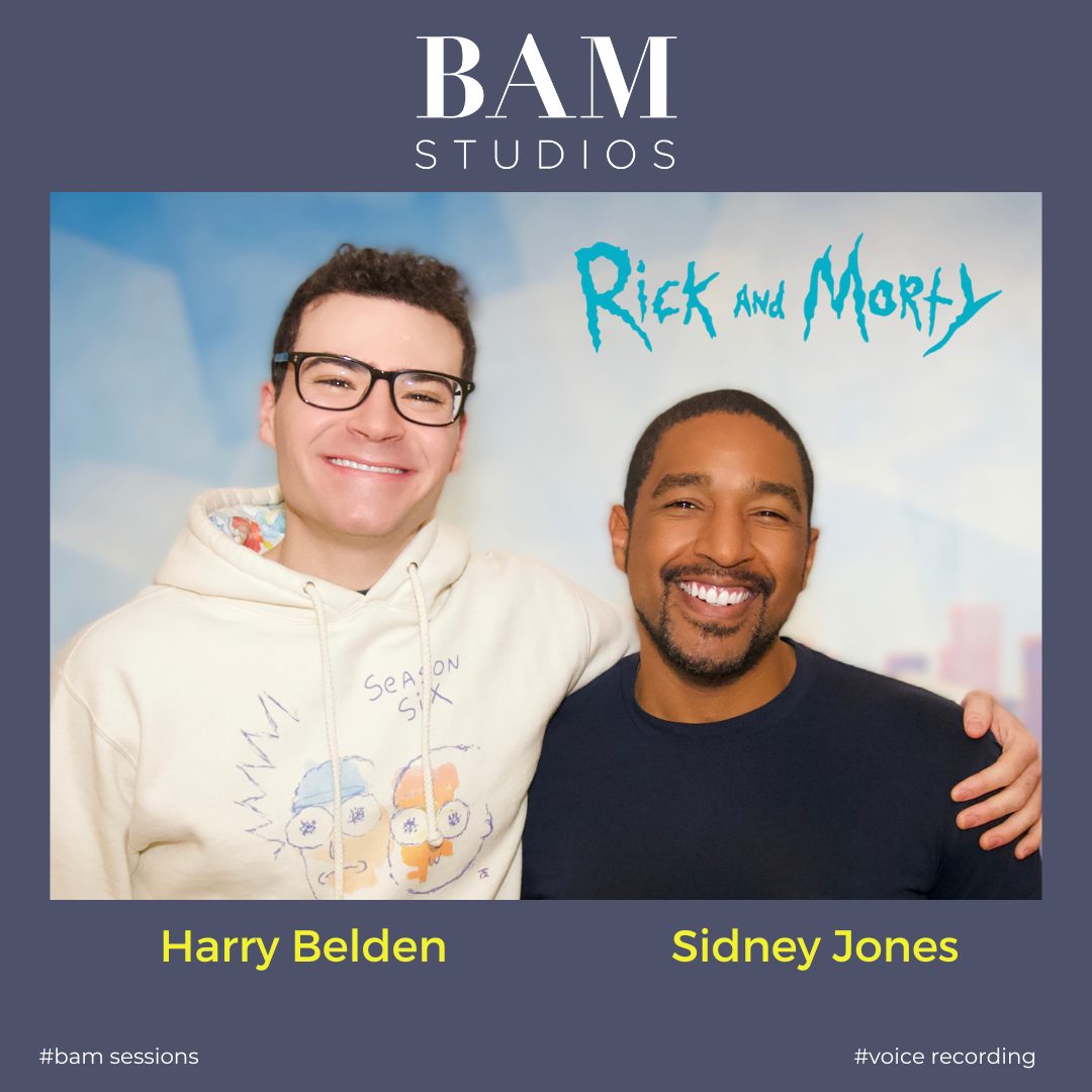 Rick & Morty VO records at BAM!