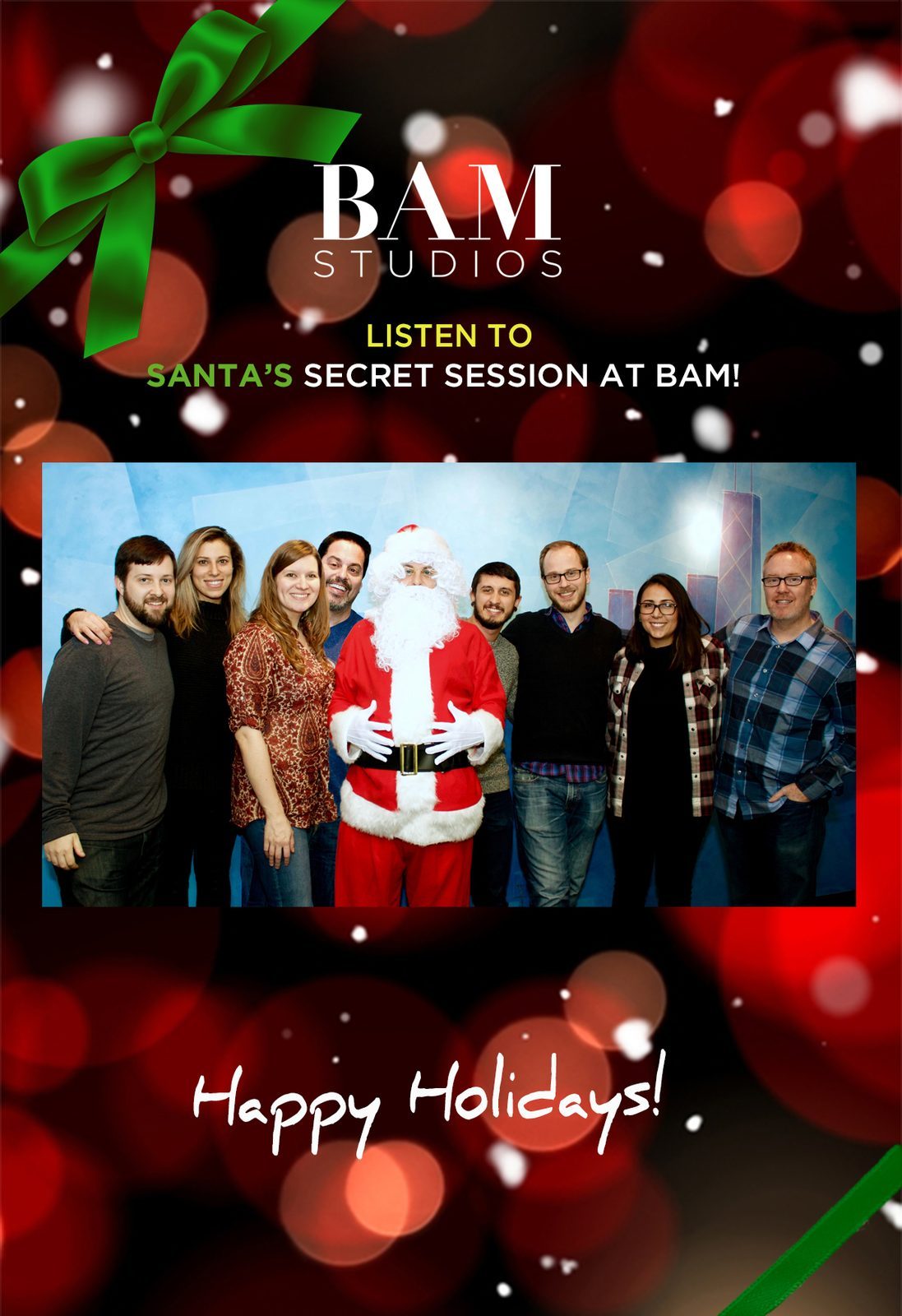 Santa Records at BAM Studios!