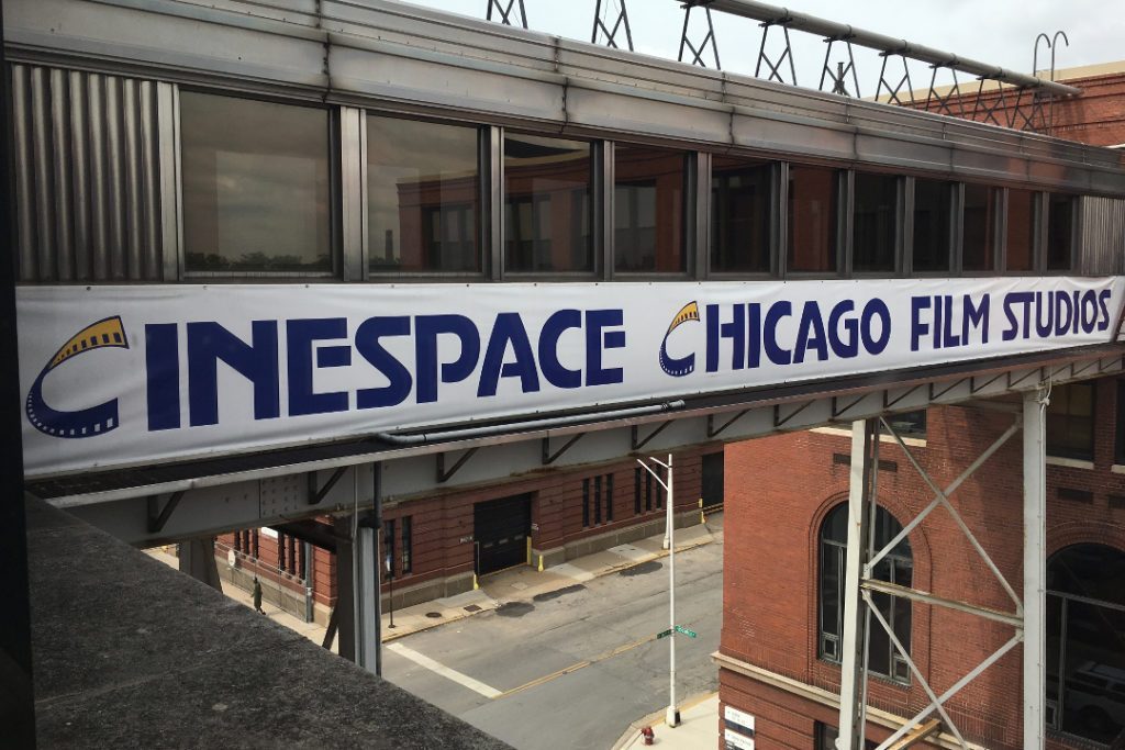 The bridge at Cinespace Film Studios