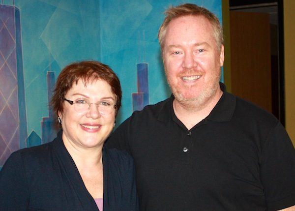 Julia Sweeney records at BAM for Pixar's "Monsters University"!