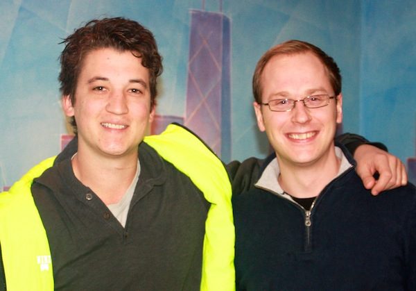 BAM Records Actor Miles Teller for film “Two Night Stand”!