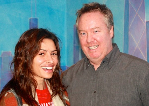 Actress Sarah Shahi goes undercover at BAM!