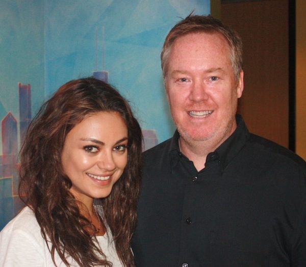 Mila Kunis Records at BAM for "Family Guy"!