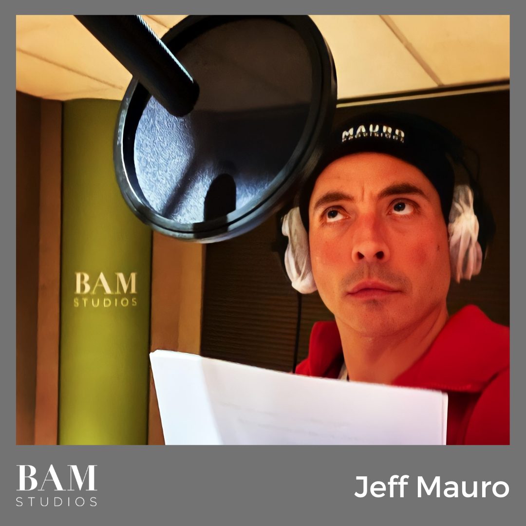 Food Network star Jeff Mauro records at BAM!