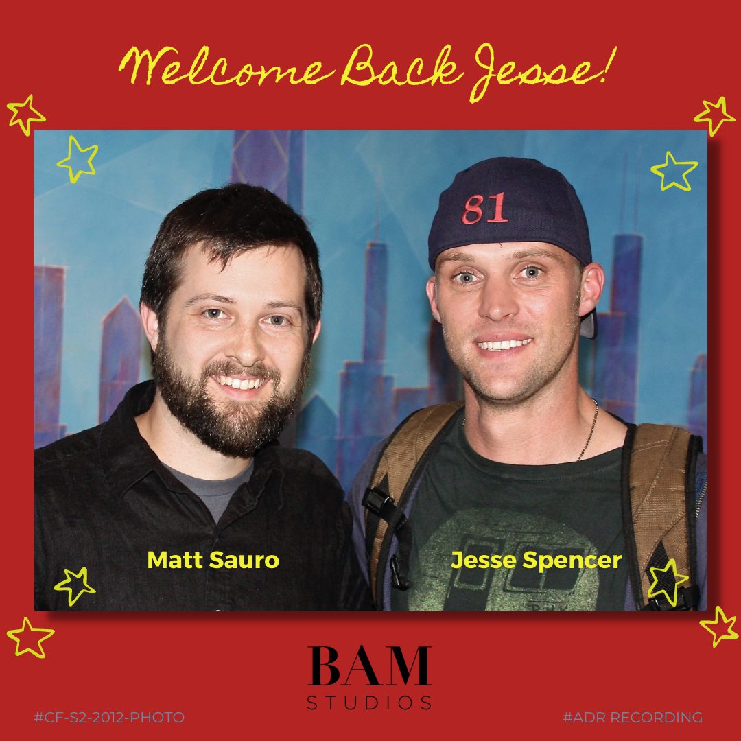 Jesse Spencer back at BAM!