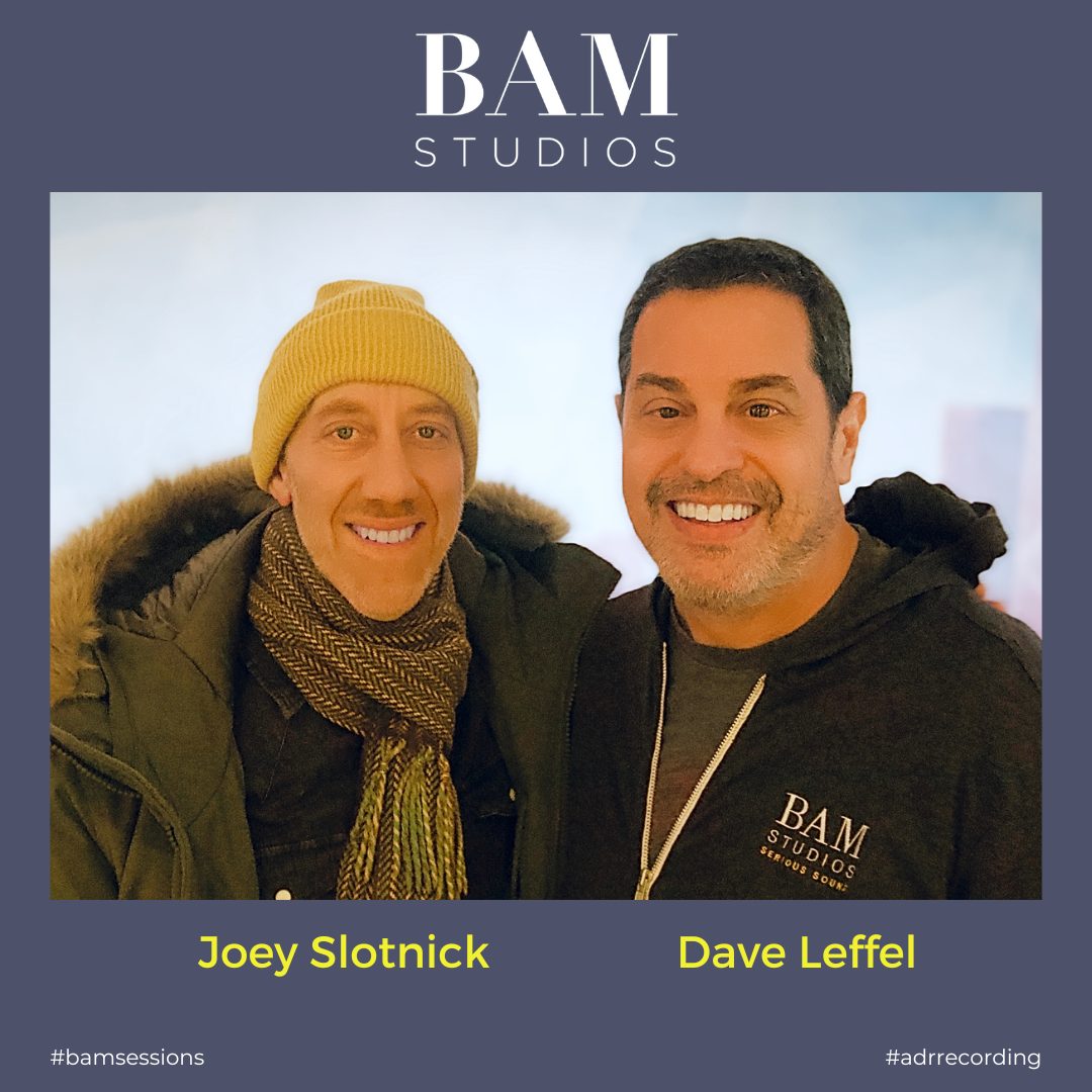 Actor Joey Slotnick Recording at BAM!