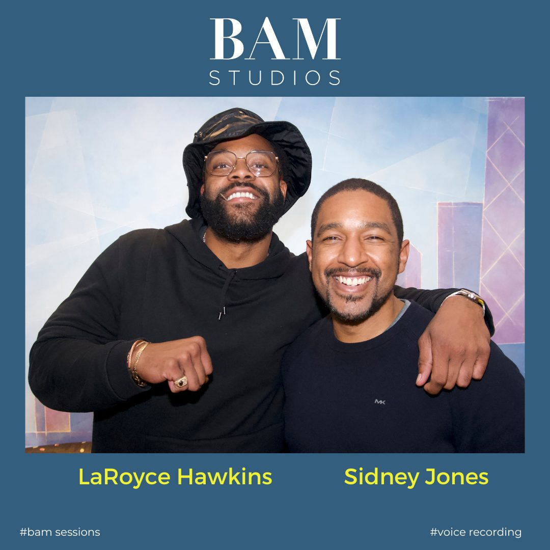 LaRoyce Hawkins records at BAM!