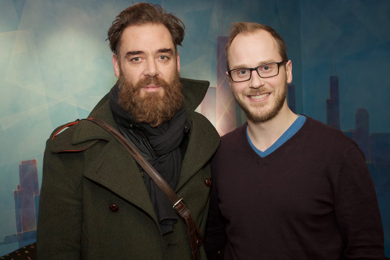 Marton Csokas records "Into the Badlands" at BAM!