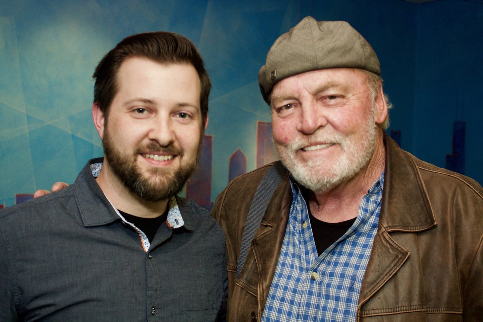 Stacy Keach records VO at BAM!