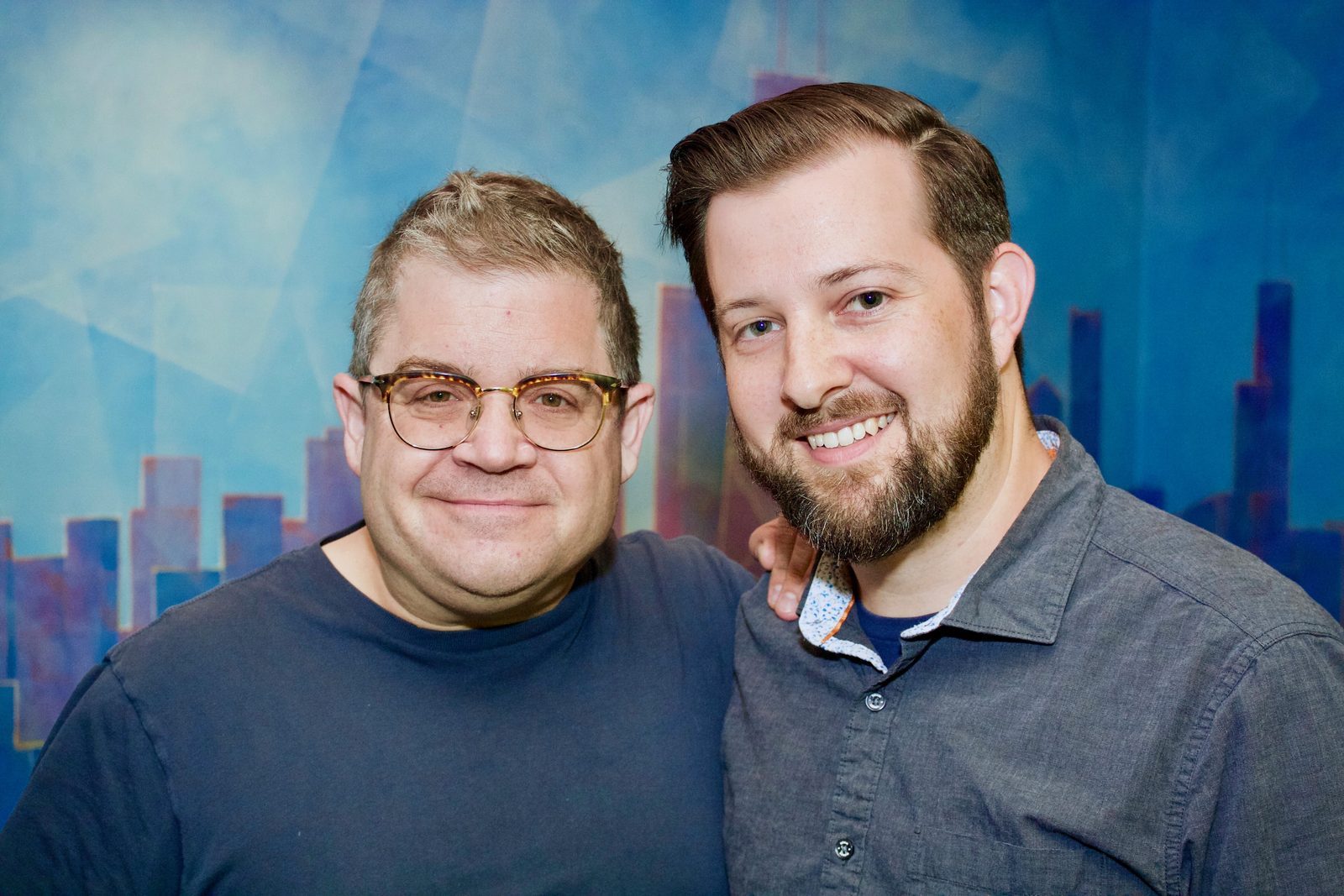 Patton Oswalt records VO at BAM for Syfy's "HAPPY"!