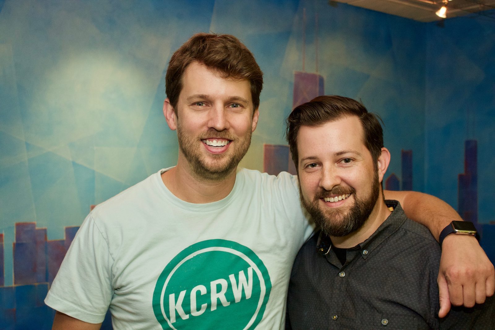 Jon Heder records VO at BAM for "Pickle and Peanut"!